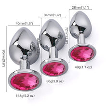 Load image into Gallery viewer, Runyu Smooth  Anal Toys Metal Butt Plug Masturbator for Man Anal Vibrators Anal Plug Private Goods for Men Adult Toys Sex Shop
